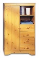 HOMEWORTHY FURNITURE 4-drawer tallboy wardrobe