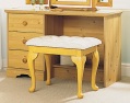 HOMEWORTHY FURNITURE single pedestal dressing table