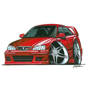 Accord Type R - Red Kids T-shirt