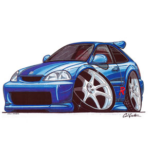 Civic Type R - Blue T-shirt