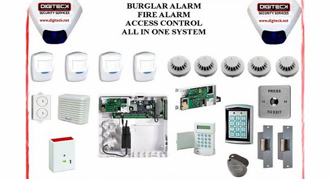 Honeywell TC319- HONEYWELL GALAXY FLEX FX020 DOOR ACCESS CONTROL, BURGLAR amp; FIRE ALARM SYSTEM