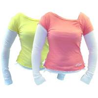 Hooch LONG SLEEVE 2 LAYER TOP - HLC427