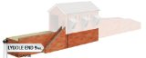 Hornby N8576 Coal Shed base/overshoot/steps N-Gauge Lyddle End Station Life