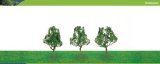 Hornby Hobbies Ltd Hornby R8912 Deciduous 63mm Pk 3 00 Gauge Skale Scenics Professional Trees