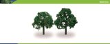 Hornby R8935 Econo Walnut 75-88mm Pk 2 00 Gauge Skale Scenics Eco Trees