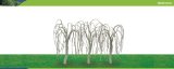 Hornby Hobbies Ltd Hornby R8942 Weeping Willow 100mm Pk 3 00 Gauge Skale Scenics Tree Armatures