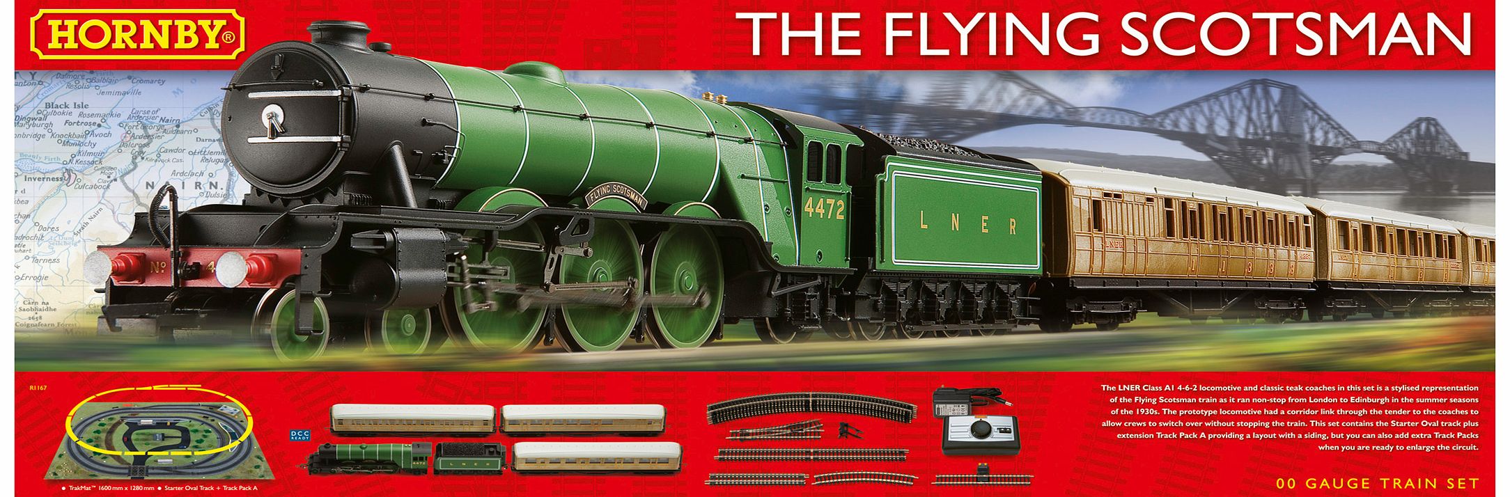 Hornby The Flying Scotsman Set