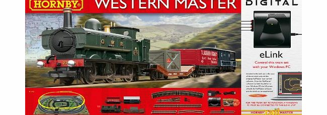 Hornby Western Master With E-Link Dcc 00 Gauge Electric Train Set