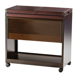 Hostess Connoisseur Heated Trolley HL6200 (Mahogany)