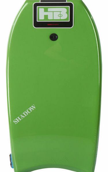 Hot Buttered Mens Hot Buttered Shadow PE Green Bodyboard -