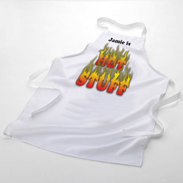 HOT Stuff Personalised Apron