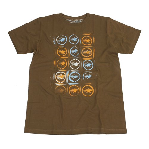 Mens Hot Tuna Stencil Tee Coffee