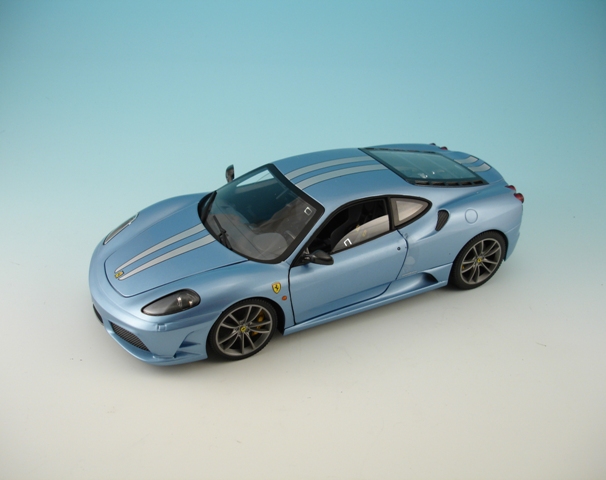 Ferrari F430 Scuderia in Blue Avio