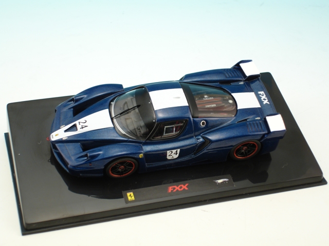 Ferrari FXX Tour De France Blue/white stripes