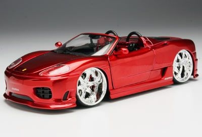 Ferrar 360 Spyder metallic red