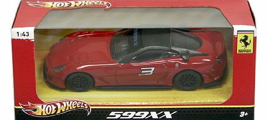 Hot Wheels Ferrari 1:43 599XX Die-Cast Car Vehicle X5536