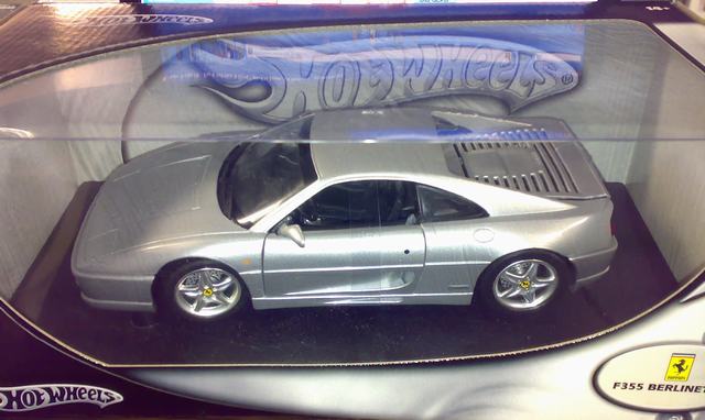 Hot Wheels Ferrari F355 Berlinetta in Silver