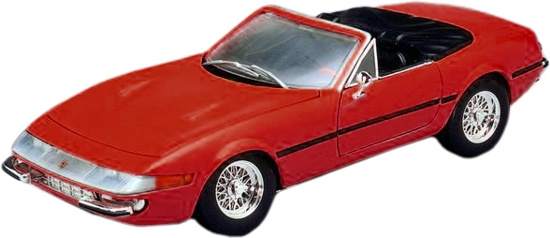 Hot Wheels Ferrari GTS4 Daytona in Red