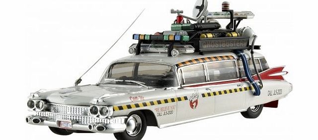 Hot Wheels Hotwheels Elite 1:43 ECTO 1A Ghostbusters Car Die Cast Model