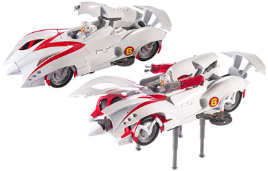 Hot Wheels Speed Racer Battle Morph Mach 6