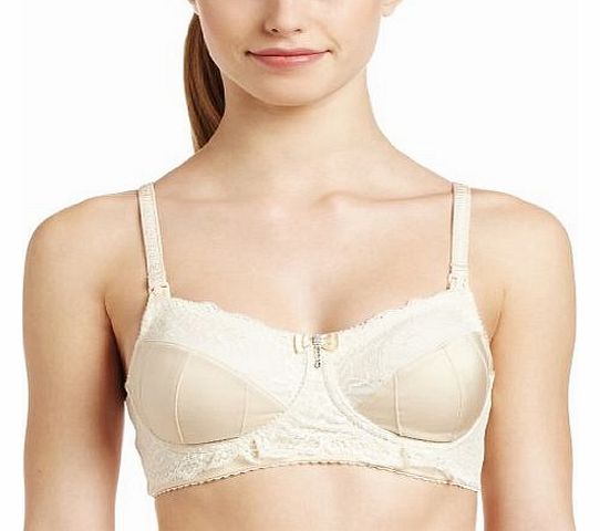  Luminous Maternity and Nursing Womens Bra, Champagne, 34G