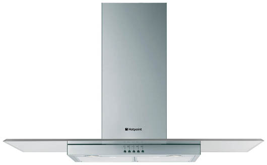 Hotpoint CLEARANCE - Hotpoint HD93X 90cm Island Hood in