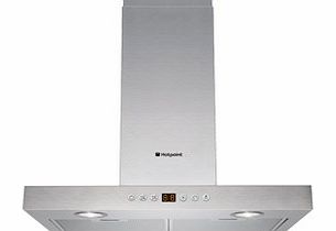 Hotpoint HHB6.7AD 60cm Wide Box Design Chimney