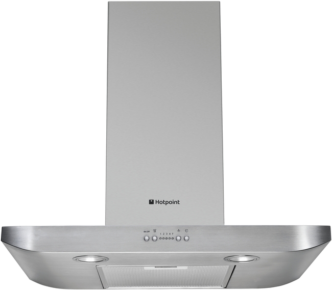 Hotpoint HS6EIX 60cm Chimney Hood in Stainless