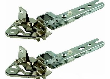 Integrated Fridge Freezer Decor Door Hinges, Pair Supplied, 6960, 6961, 6962