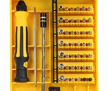 Hotportgift New 45in1 Torx Precision Screw Driver Cell Phone Repair Tool Set Tweezers Mobile Kit