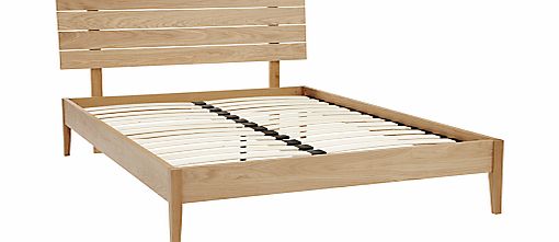 House by John Lewis Stride Bedstead, Oak, Double