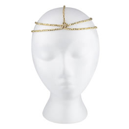 House Of Harlow 5 Strand Crystal Headpiece