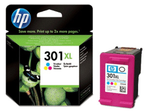 Genuine Tri-Colour HP301XL Ink Cartridge - CH564EE