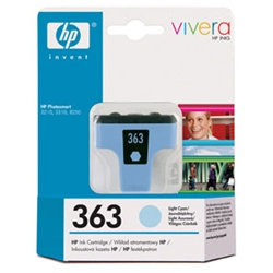 HP Ink Cartridge No. 363 Light Cyan 5.5 ml Ref