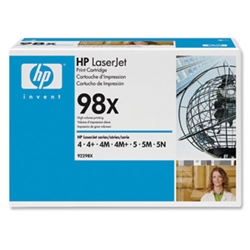 HP Laser Toner Cartridge 92298X High Yield Black