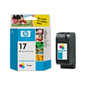 HP No.17 tri-colour inkjet print cartridge 15ml