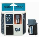 HP No.20 - C6614N 14ml Light use Black Ink