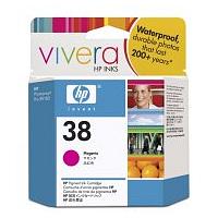 HP No.38 Magenta Pigment Ink Cartridge with