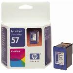 HP No.57 - C6657A 17ml Tri-colour Ink Cartridge