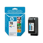 HP No.78 Tri Colour 38ml Print Cartridge