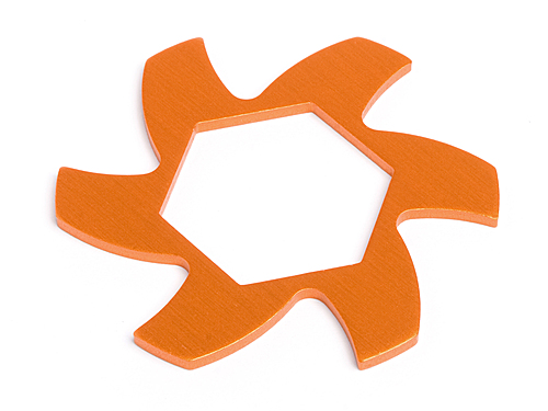 HPi Brake Disk Fin Plate Orange Baja 5B SS