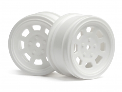 Hpi Vintage Car Wheel 31mm White 6mm Off.S. For 31mm