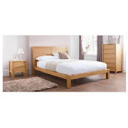 King Bed Frame, Oak