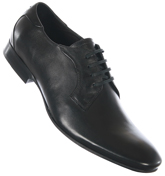 Hudson Braun Black Derby Shoes