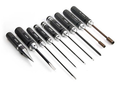 Hudy Ultimate Tool Set 9 Pcs Ream./Metric Wr/Screwdr.