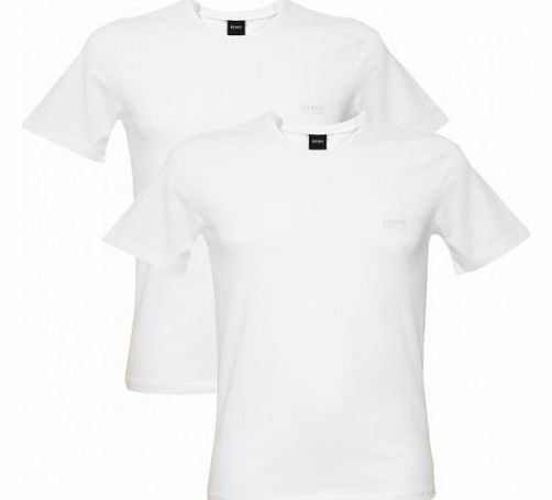 2-Pack Crew-Neck T-Shirts, White