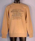 Hugo Boss Beige Logo Round Neck Sweatshirt (Cinque)