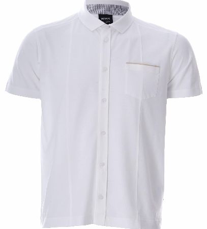 Hugo Boss Black White Cotton Ispra 15 Polo