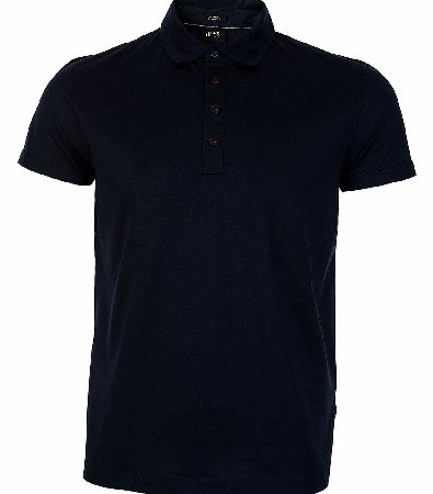 Hugo Boss Cotton Polo Arpino Navy