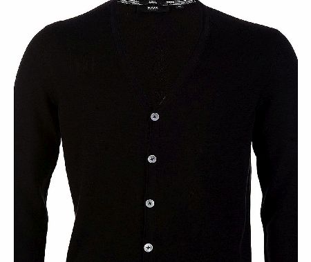 Hugo Boss Gallert 3 Cardigan Black